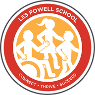 Les Powell School logo