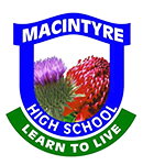 Macintyre High School logo