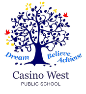 Casino West Public School logo