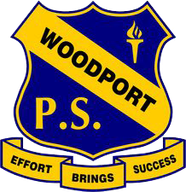 Woodport Public School logo
