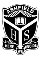 Ashfield Boys High School logo