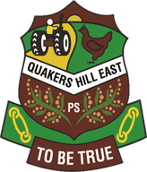 Quakers Hill East Public School logo