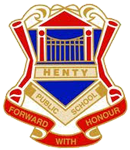 Henty Public School logo