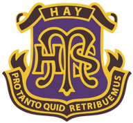 Hay War Memorial High School logo
