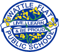 Wattle Flat Public School logo