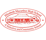 Elizabeth Macarthur High School logo
