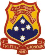 Canterbury Boys High School logo