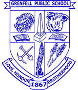 Grenfell Public School logo