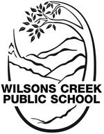 Wilsons Creek Public School logo