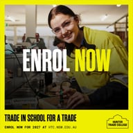 Hunter Trade College logo