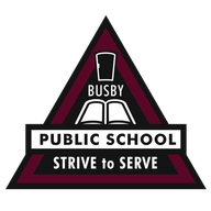 Busby Public School logo